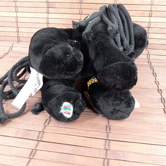 Webkinz Rockerz Dog Island Rhythm HM5112 Sealed Code Black Lab Plush Dreadlocks - Picture 12 of 14